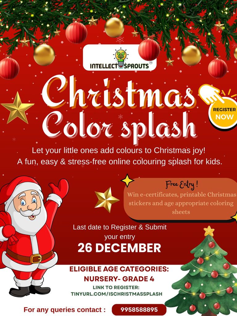 Christmas Color Splash New